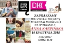 PLAKAT A.KARPIŃSKA 