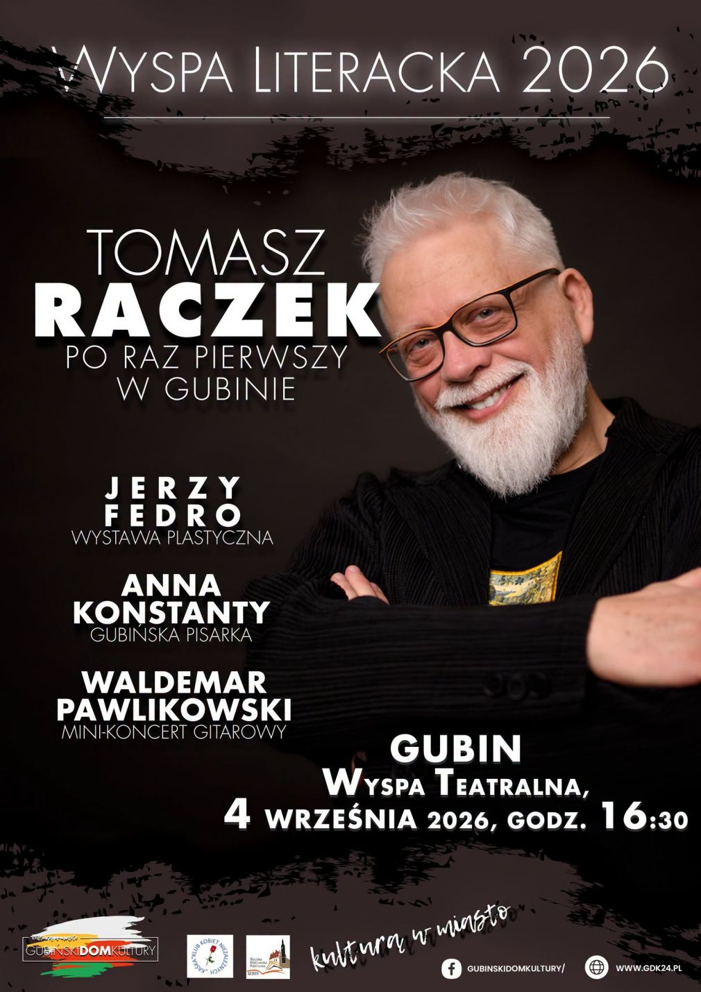 Tomasz Raczek na Wyspie Literackiej 2026